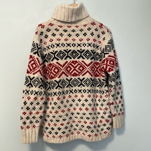 Eddie Bauer lambswool angora rabbit blend Turtleneck Sweater - Picture 3 of 3